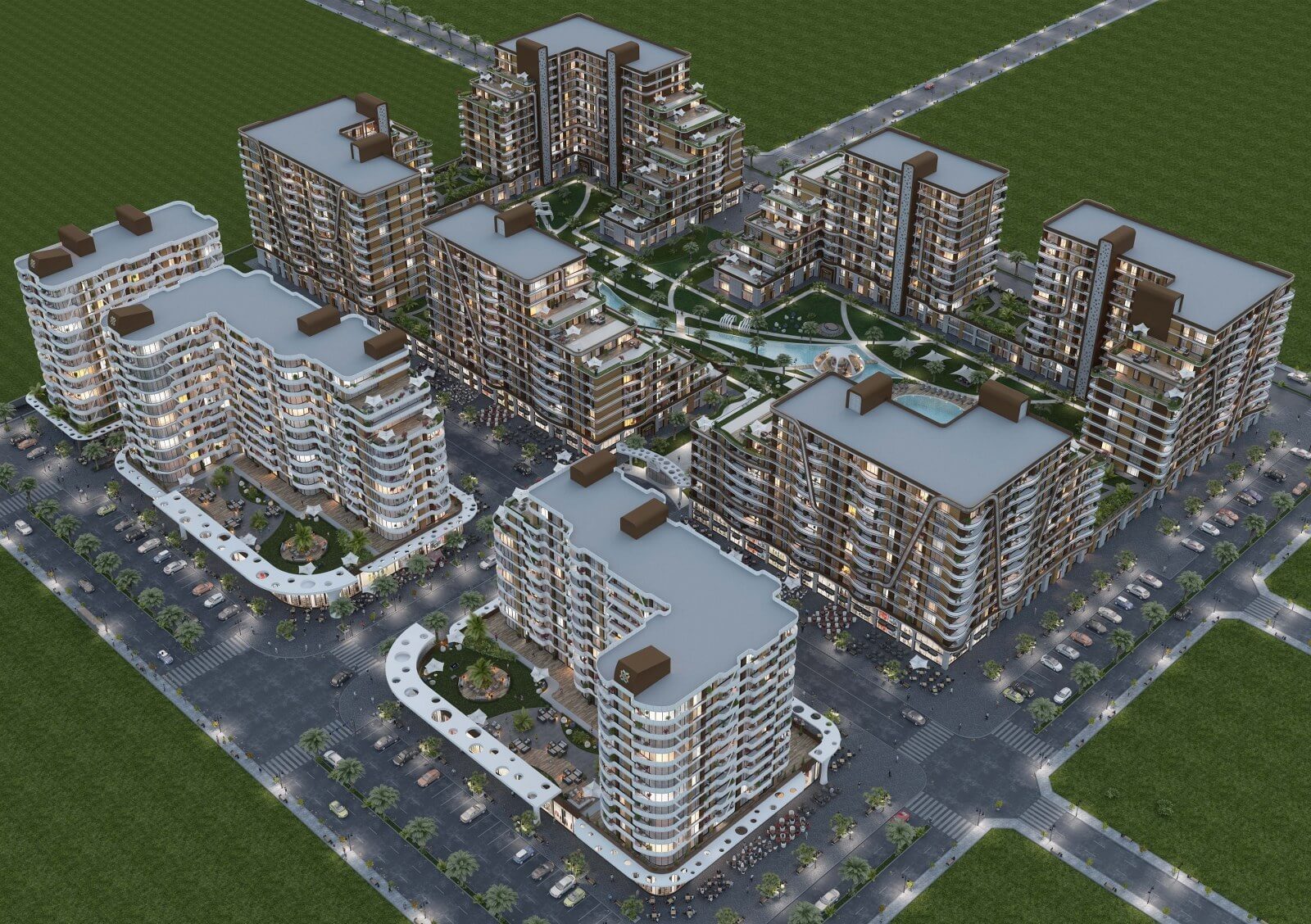Smart homes within apartments for sale in Beylikduzu 107